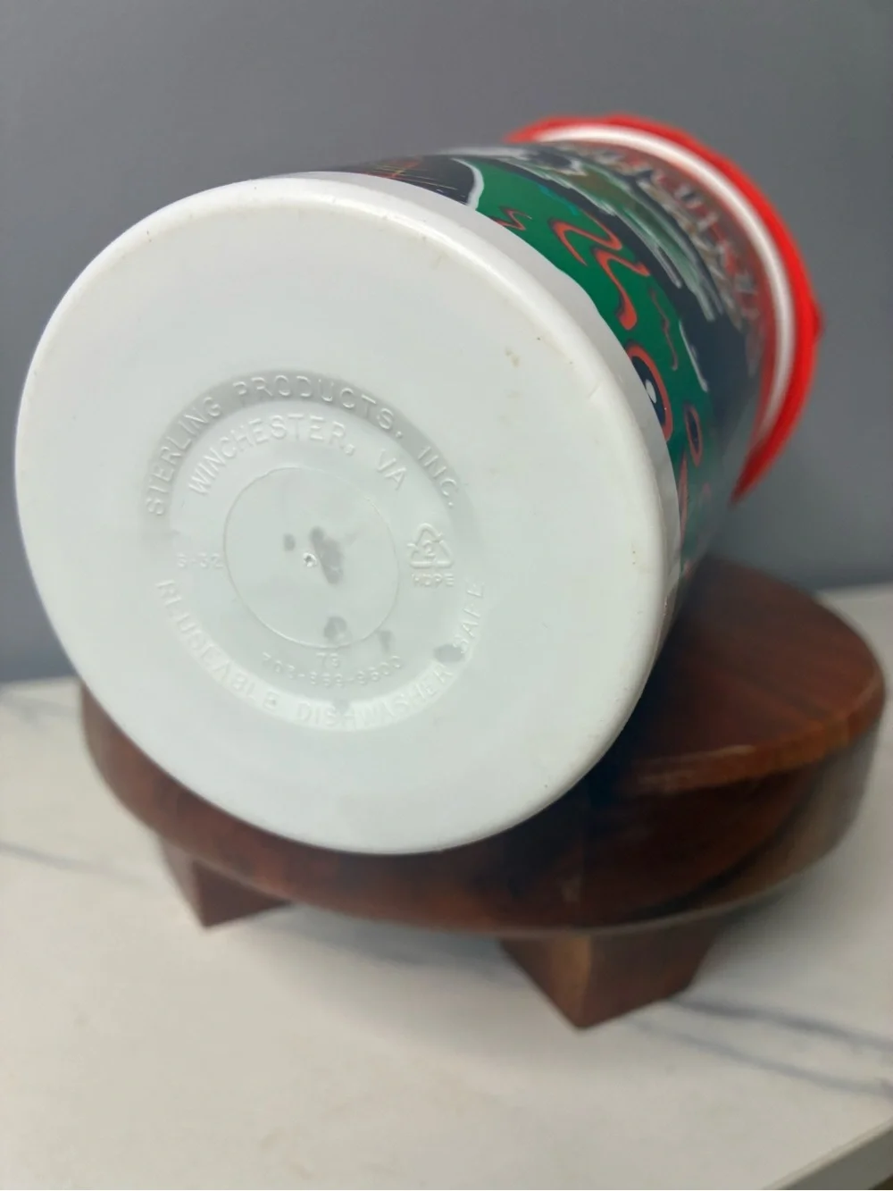 Ace Ventura Promotional Bust Cup with Straw 1990s Movie Collectible